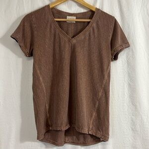 Wrap London Hemp & Organic Cotton v neck T-Shirt